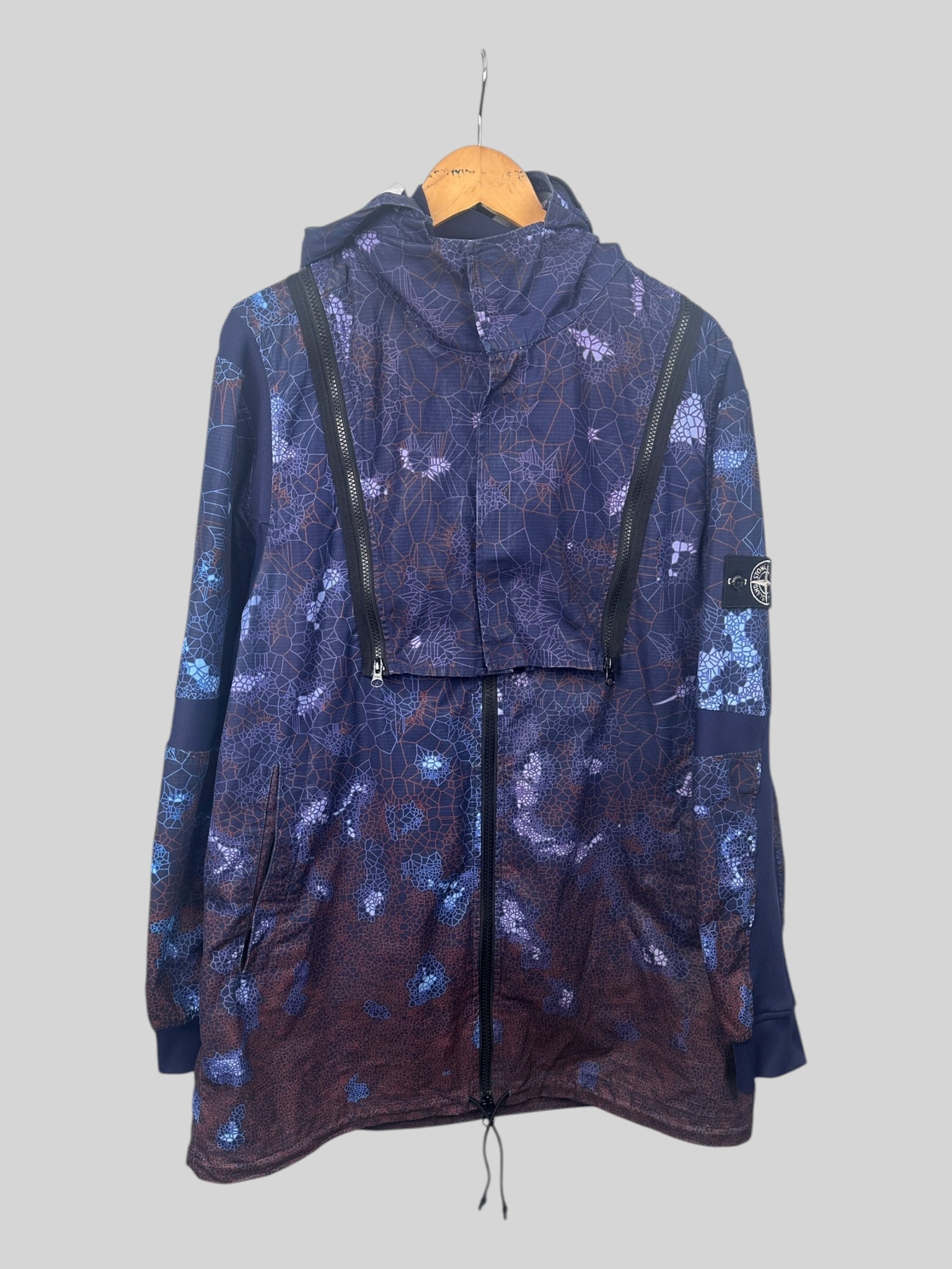 Stone Island Printed Heat Reactive Thermosensitive Jacket (XXL)