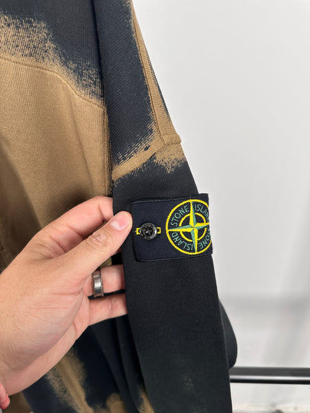 Stone Island Spray Paint Zip Sweatshirt - BNWT (3XL)