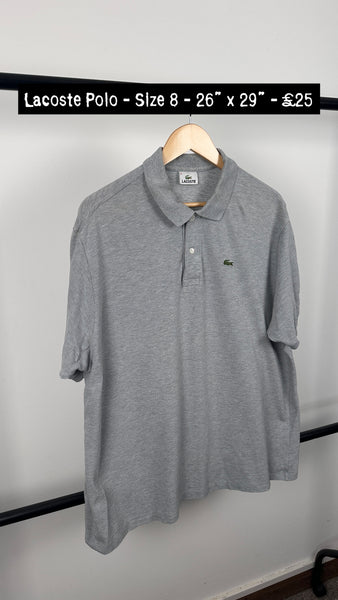 Lacoste Polo Shirt - Size 8 (3XL)
