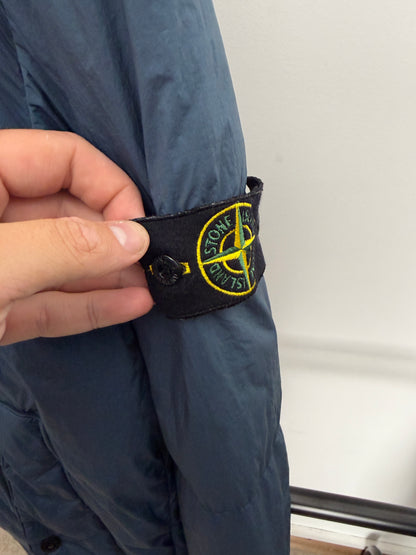 Stone Island Garment Dyed Crinkle Reps Down Jacket
