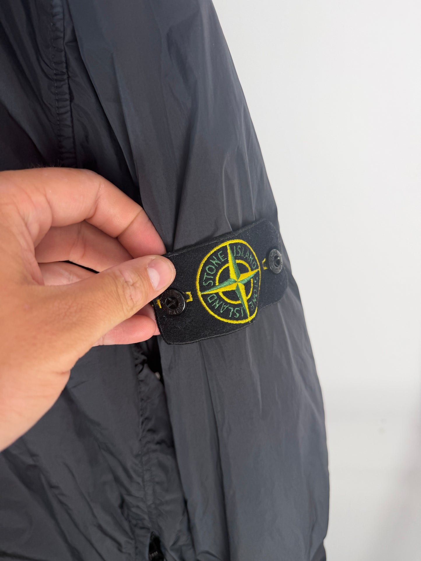 Stone Island Garment Dyed Crinkle Reps With Primaloft TC