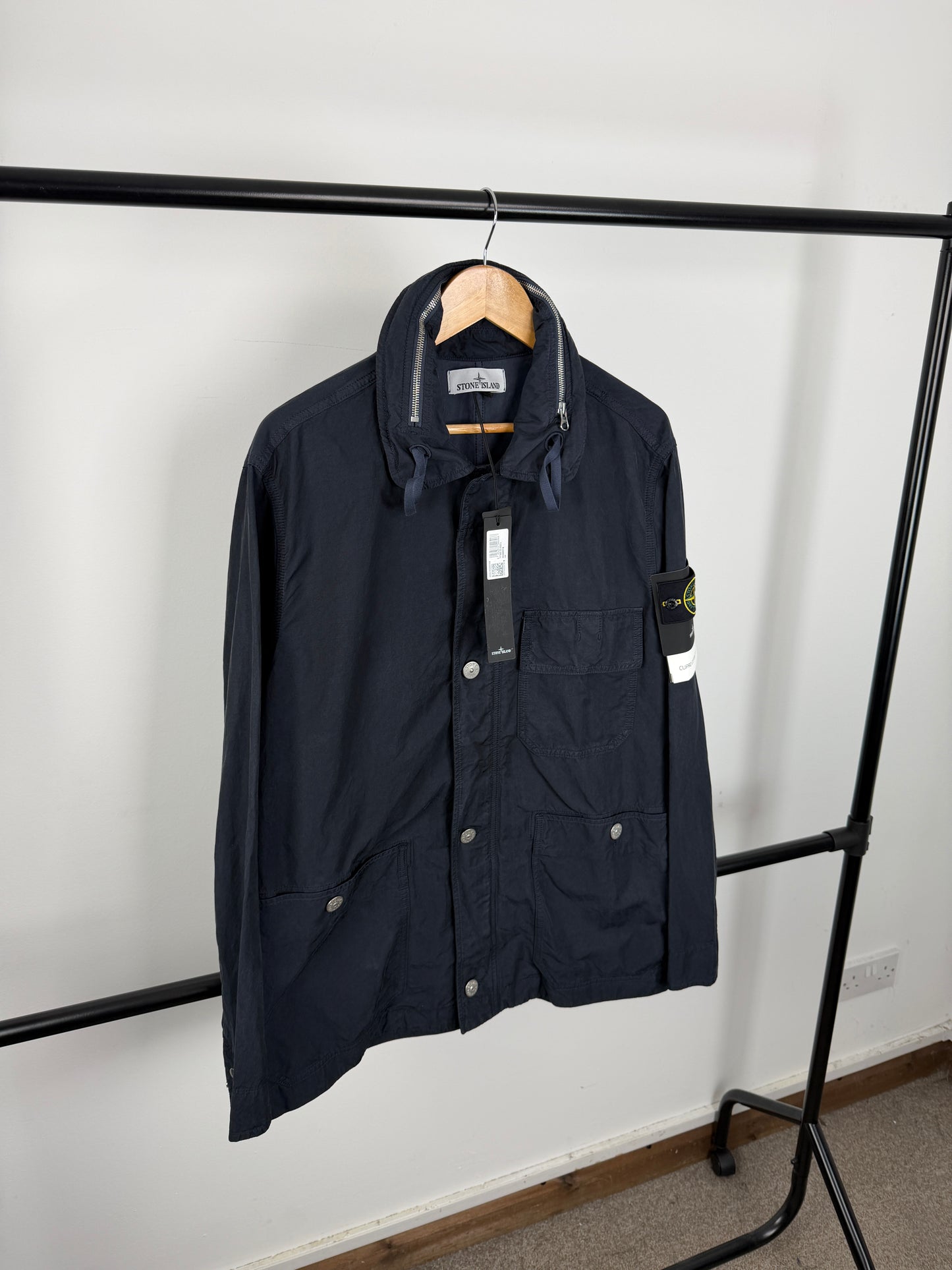 Stone Island Cupro Cotton Twill TC Jacket - BNWT (XXL)