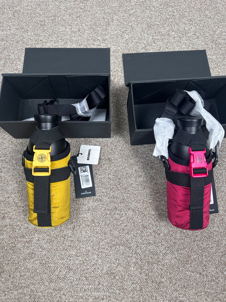 Stone Island X24 Stainless Steel Flask & Nylon Metal Holder