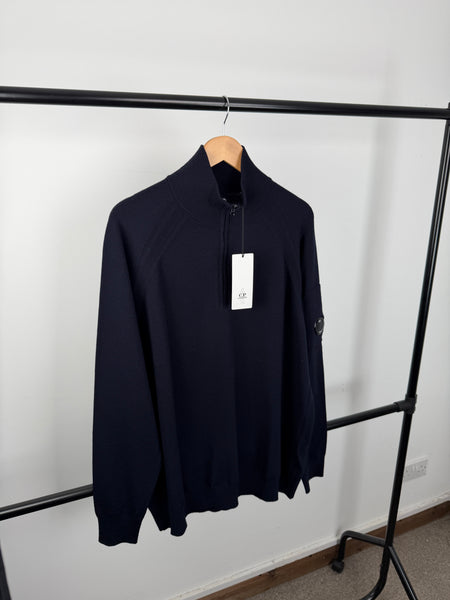 C.P Company 1/4 Zip Knit Sweatshirt - BNWT (XXL)
