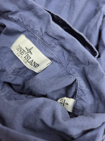 Stone Island Junior Hooded Overshirt - Age 8