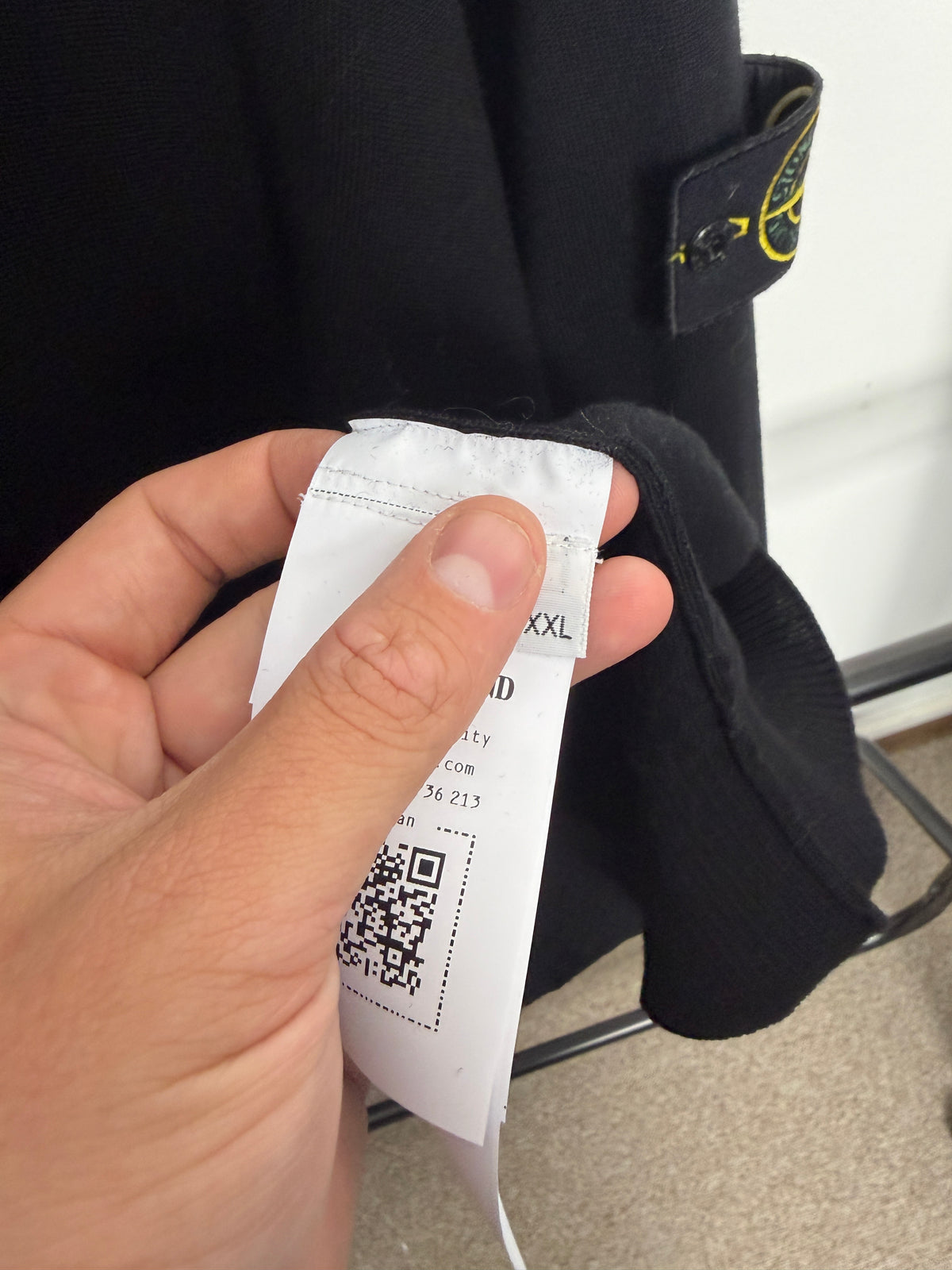 Stone Island Lana Wool 1/2 Zip Knit
