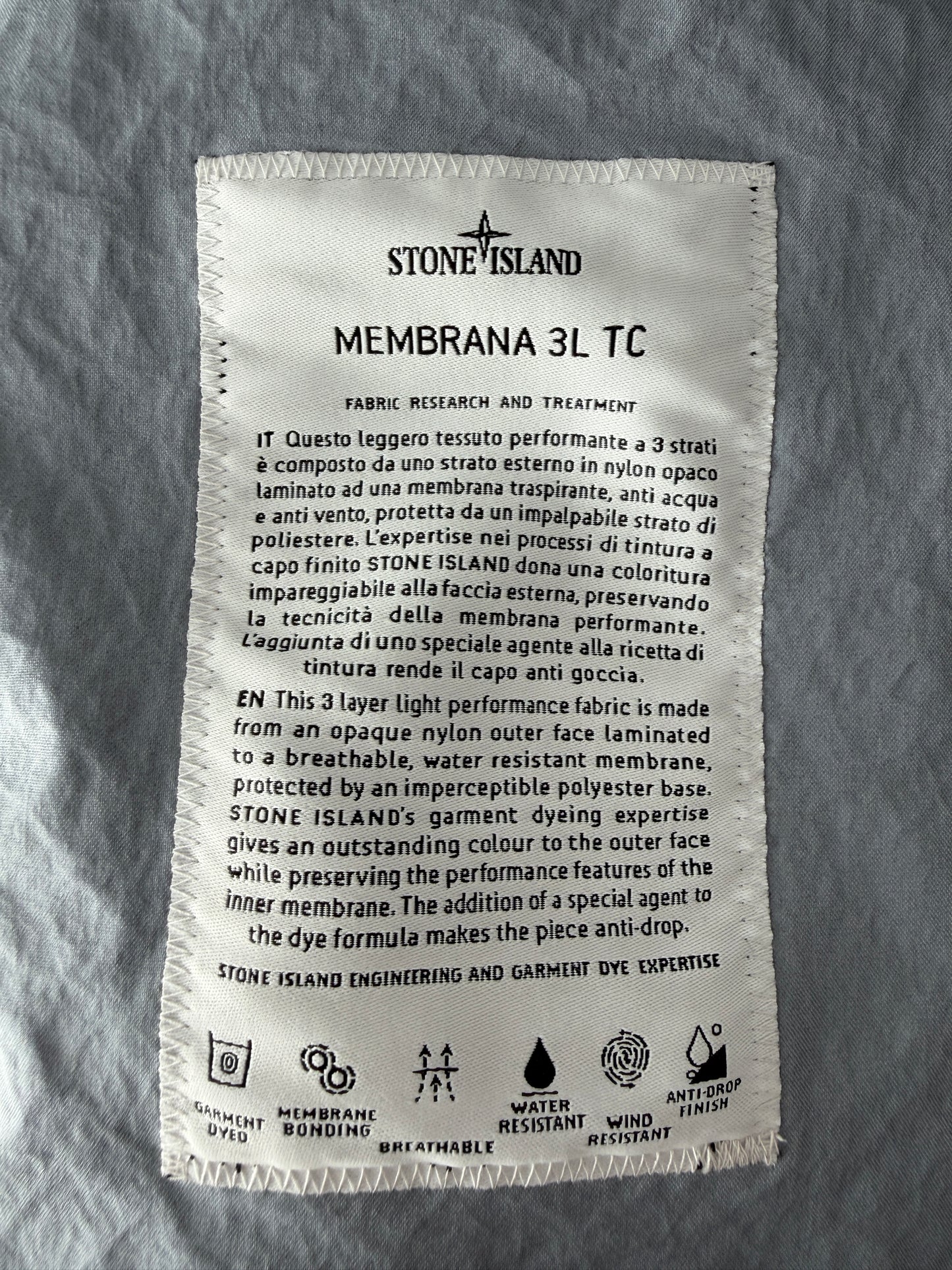 Stone Island Membrana 3L TC Jacket