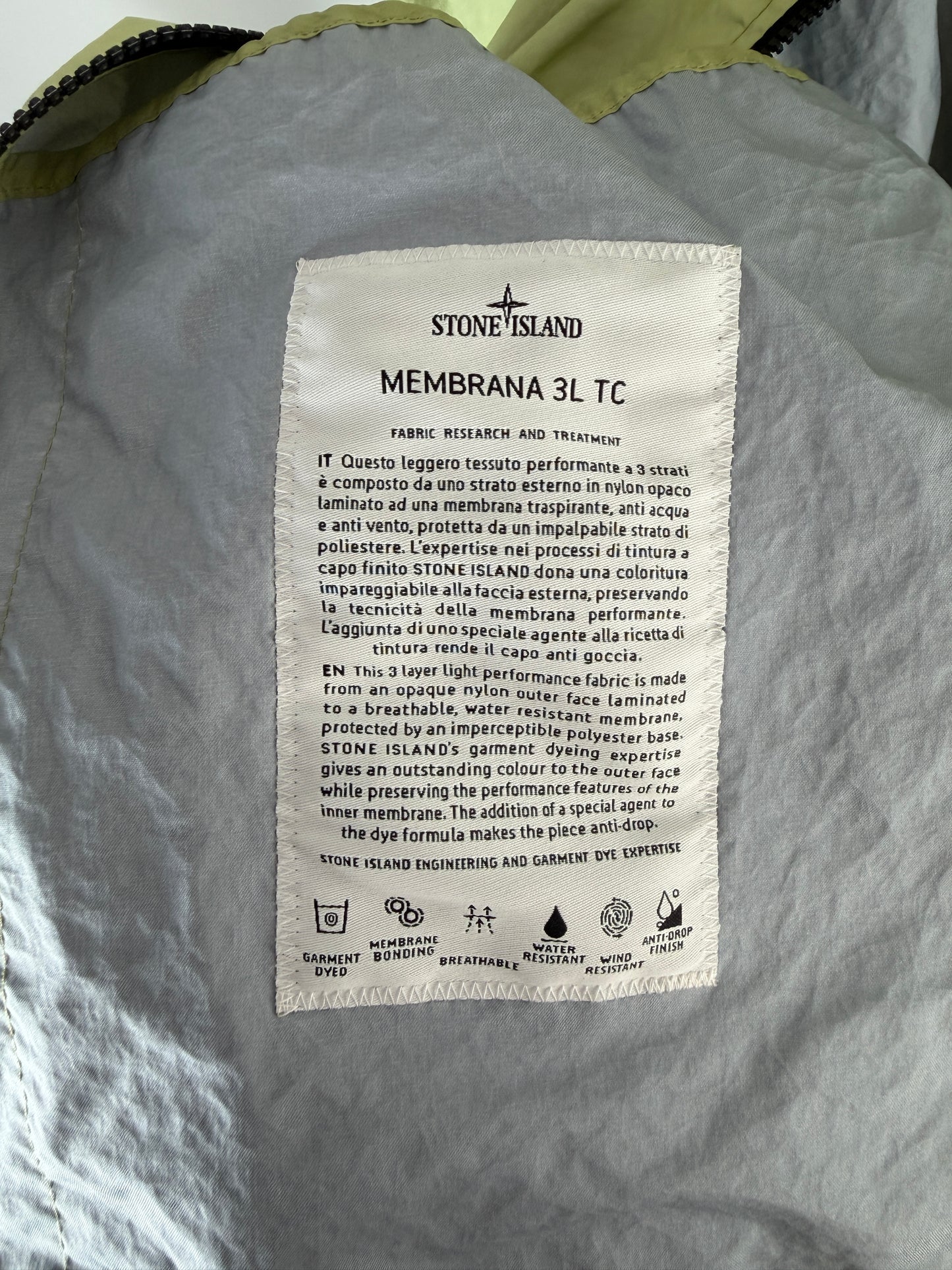 Stone Island Membrana 3L TC Jacket
