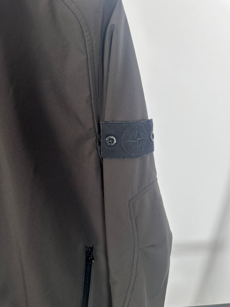 Stone Island Poliestere Stretch 5L Ghost Piece Long Jacket (M)
