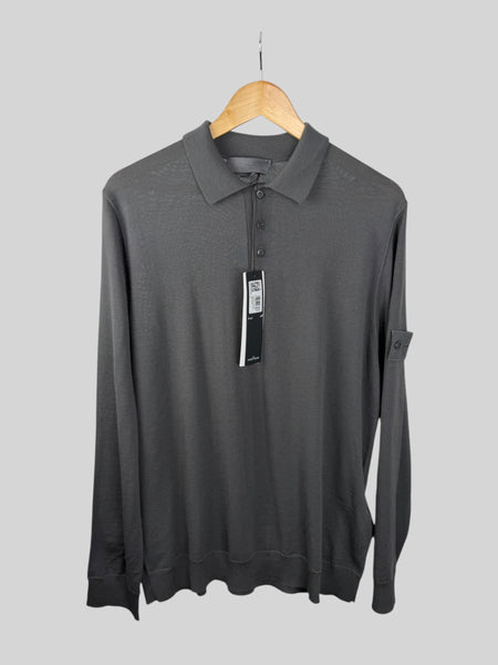 Stone Island Lana Wool Ghost Polo Shirt - BNWT