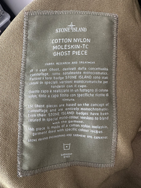 Stone Island Cotton Nylon Moleskin-TC Ghost Piece - BNWT
