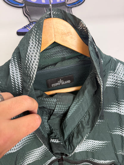 Stone Island Shadow Project Striped Nylon Metal Smock