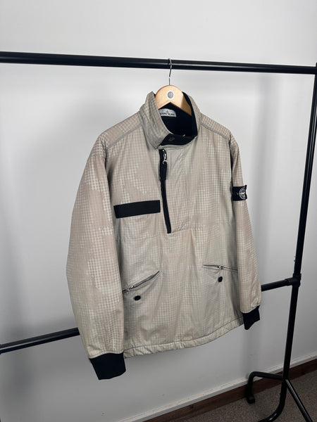 Stone Island Ice Jacket SI Check Grid Camo (XXL)
