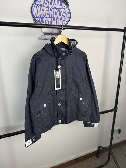 Stone Island Marina Raw Plated Linen Jacket