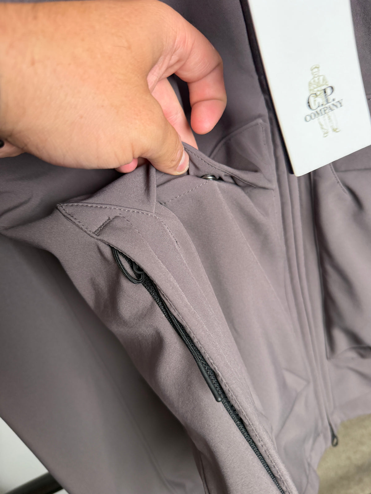 C.P Company Soft Shell Bomber Jacket