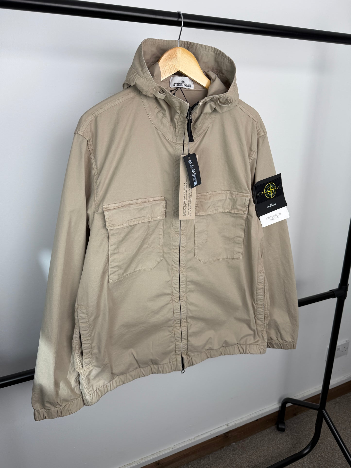 Stone Island Stretch Cotton Twill TC Jacket