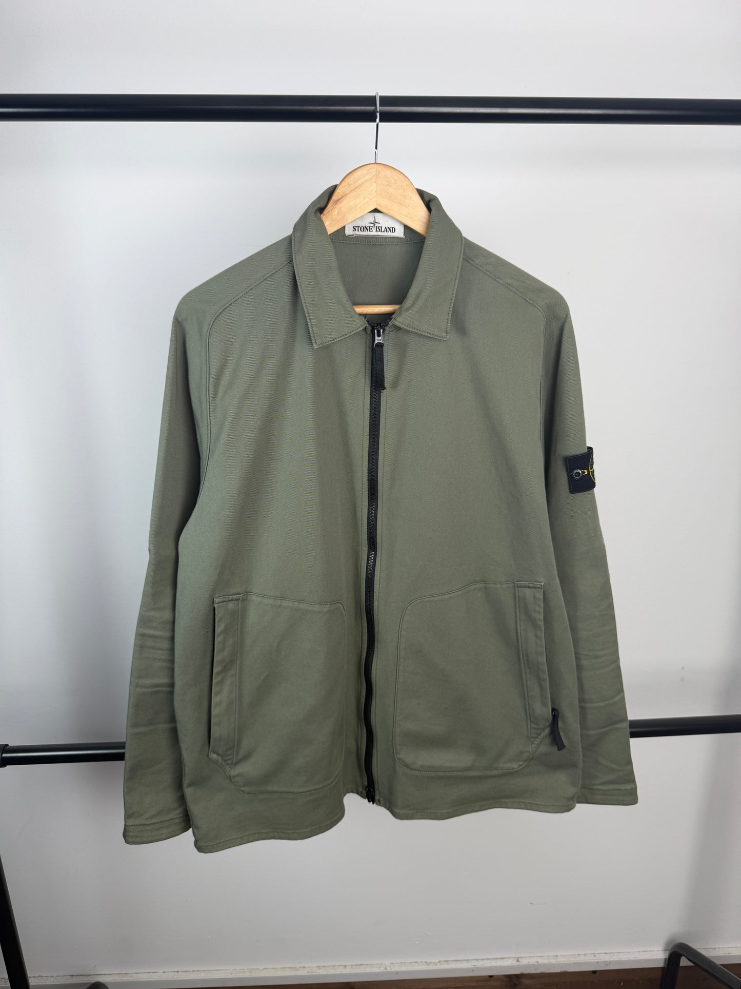 Stone Island Thick Cotton Overshirt