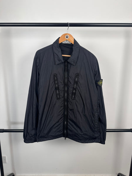 Stone Island Crinkle Reps Nylon Overshirt (XL)
