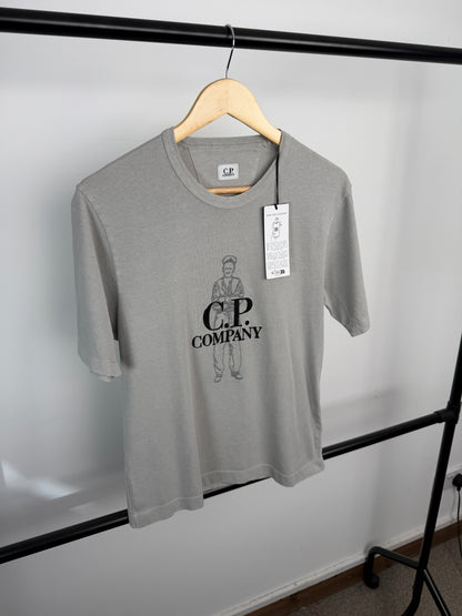 C.P Company Embroidered Logo T-Shirt