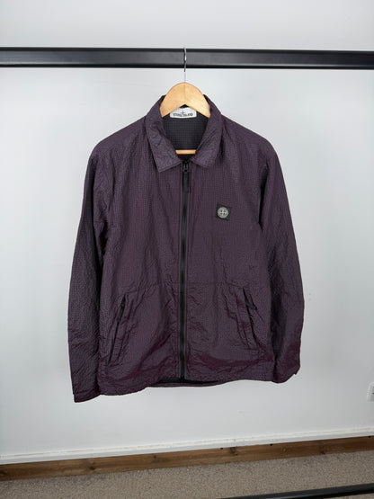 Stone Island Seersucker Nylon Weft Overshirt (L)