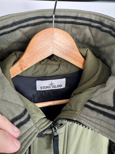 Stone Island Micro Reps Jacket With Primaloft Insulation (M)