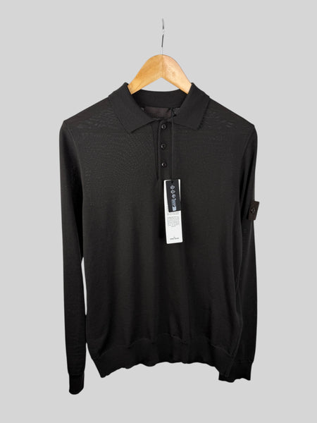 Stone Island Lana Wool Ghost Polo Shirt - BNWT (S)