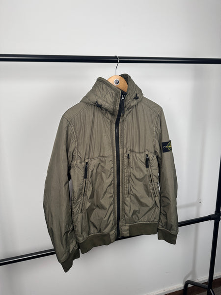 Stone Island Garment Dyed Crinkle Reps Ny Jacket (S)