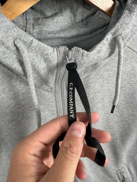 CP Company Diagonal Raised Fleece Goggle Hoodie (XXL)