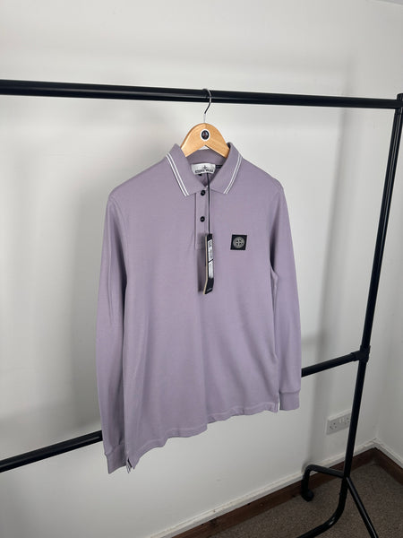 Stone Island Long Sleeve Polo Shirt - BNWT (M)