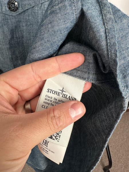 Stone Island Chambray Shirt (L)
