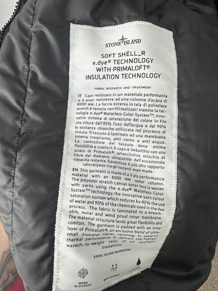 Stone Island Soft Shell R W/ Primaloft Insulation Technology (XXL)