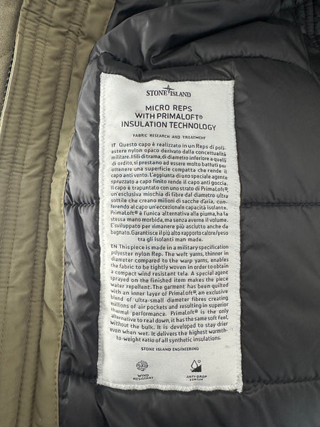 Stone Island Micro Reps Jacket With Primaloft Insulation (M)