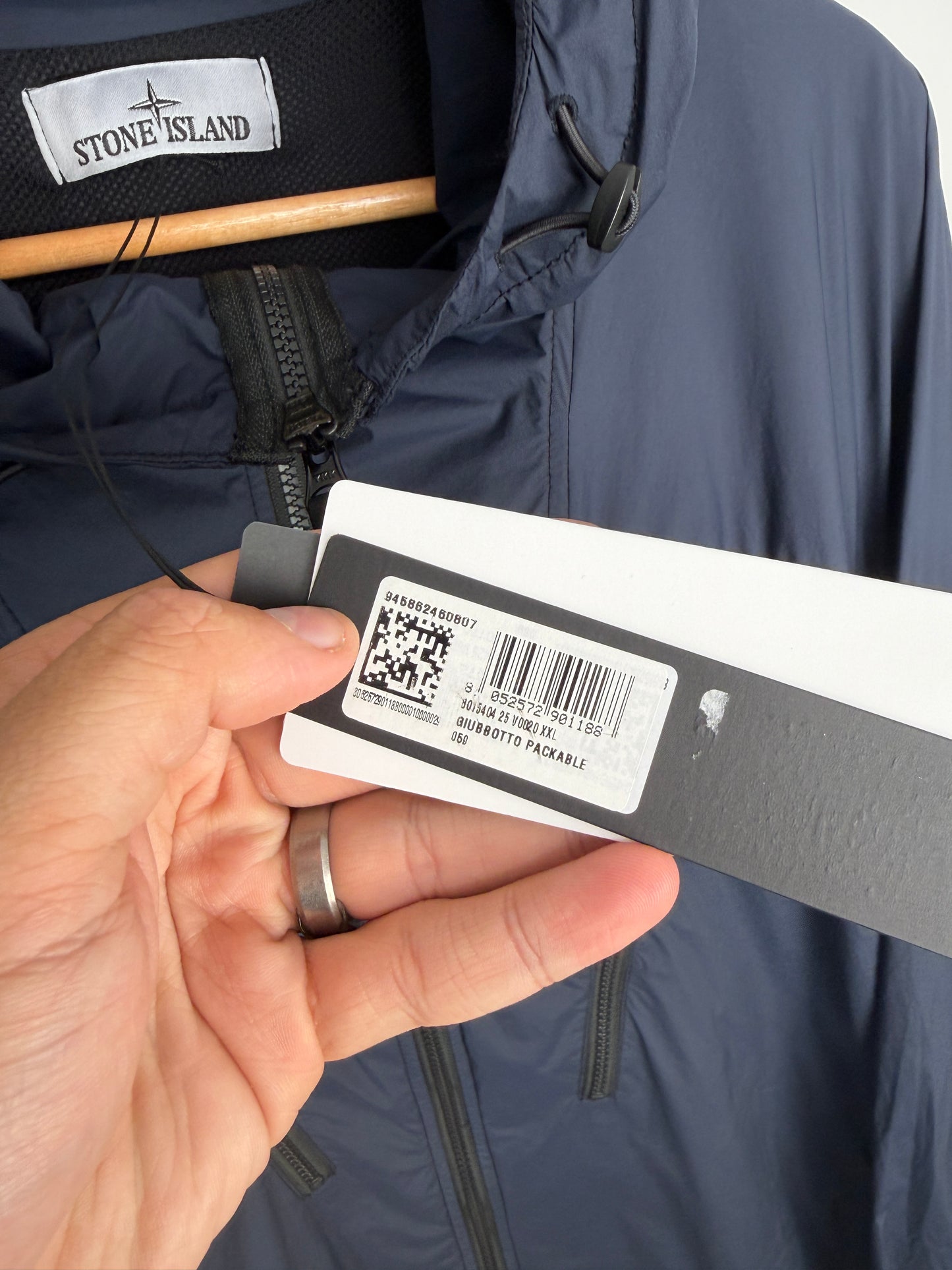 Stone Island Packable Skin Touch Nylon TC Jacket