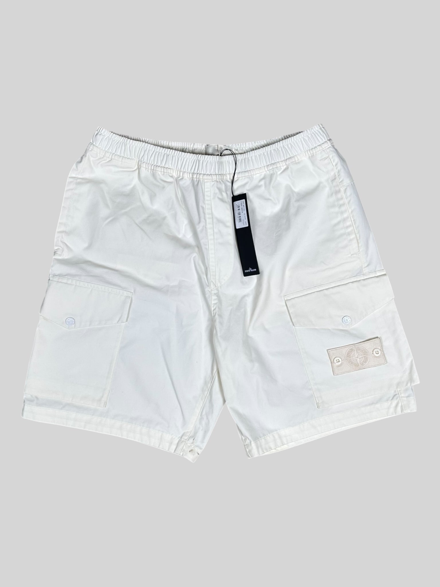 Stone Island Bermuda Ghost Cargo Shorts - W36” - BNWT