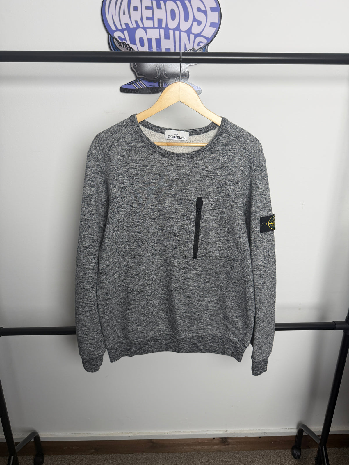 Stone Island Marl Pocket Sweatshirt