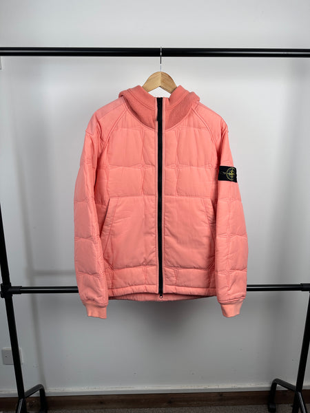Stone Island Cupro Cotton Stella Primaloft Insulation & Knit Jacket (L)