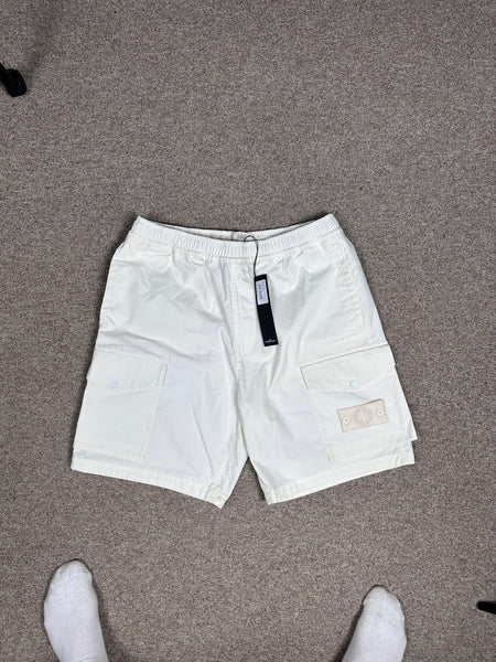 Stone Island Bermuda Ghost Cargo Shorts - W36” - BNWT