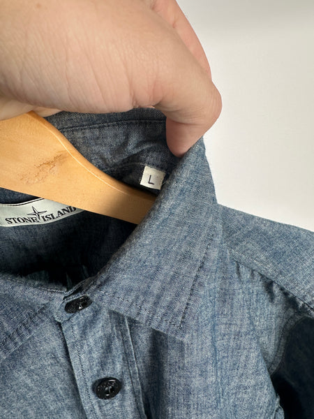 Stone Island Chambray Shirt (L)