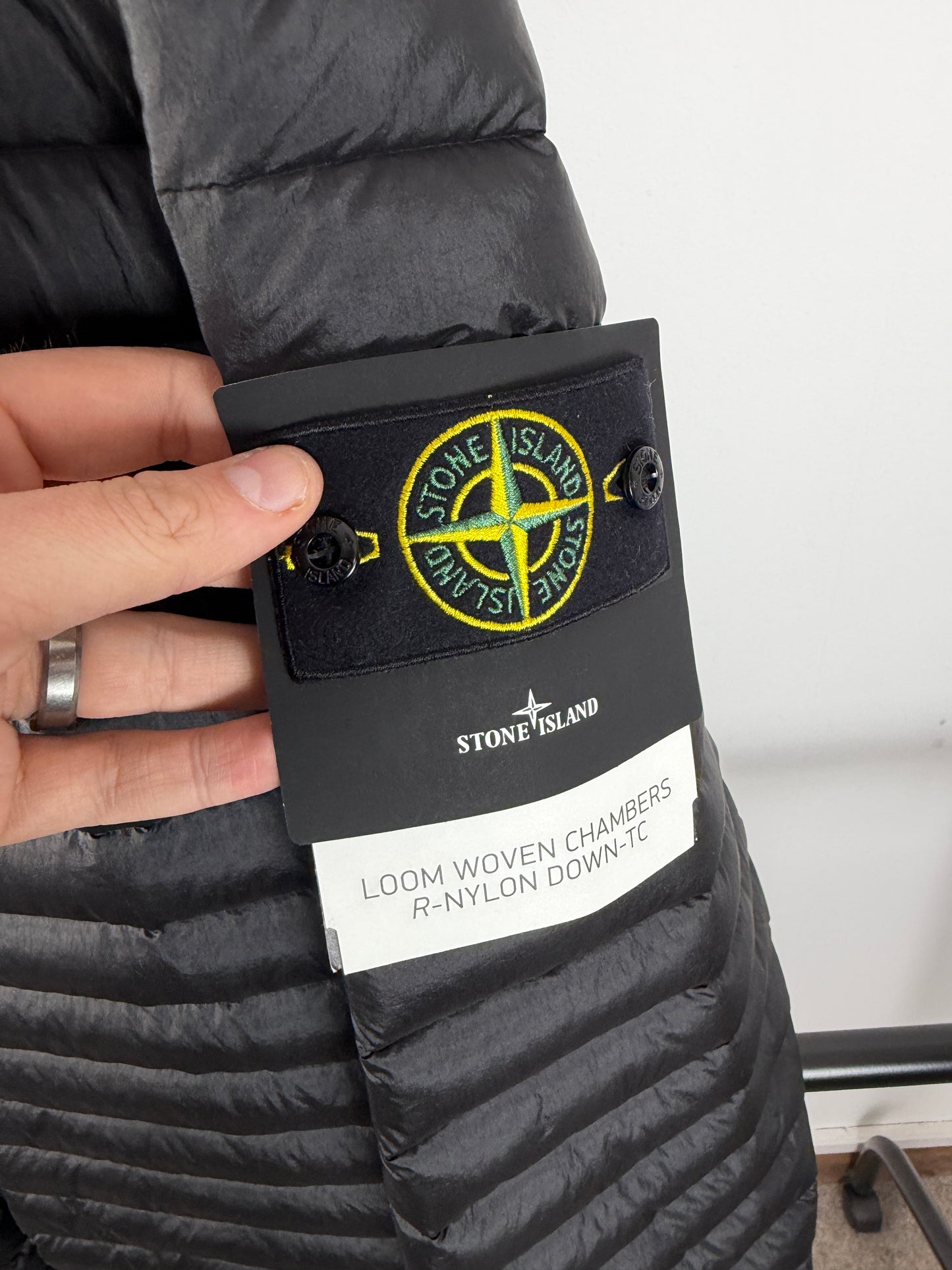 Stone Island Loom Woven Chambers R-Nylon Down TC Packable Jacket - BNWT