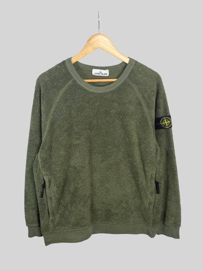 Stone Island Teddy Fleece Sweatshirt