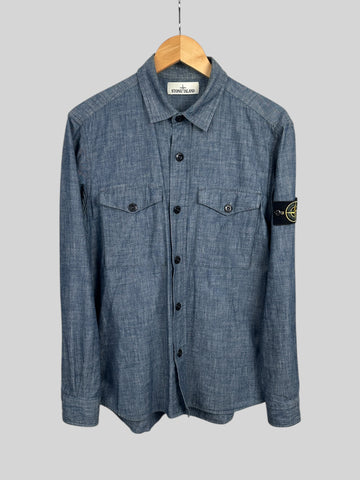 Stone Island Chambray Shirt (L)
