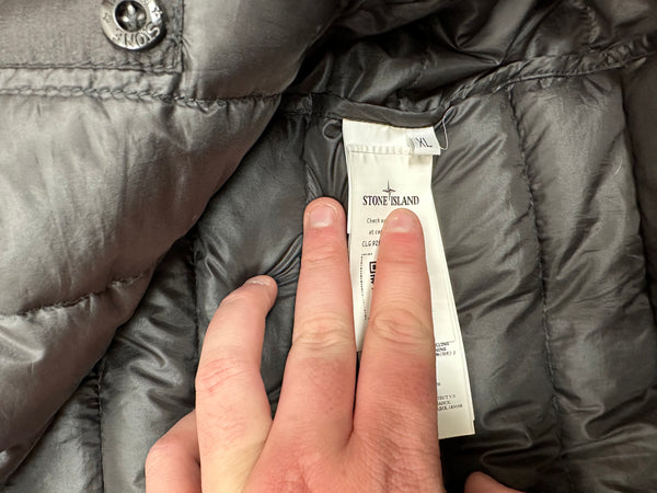 Stone Island Bio Based Ripstop Nylon Down Jacket - XL