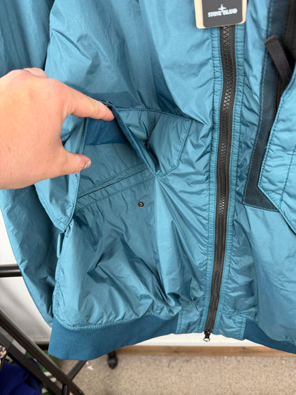 Stone Island Garment Dyed Crinkle Reps R-NY Primaloft TC Bomber Jacket