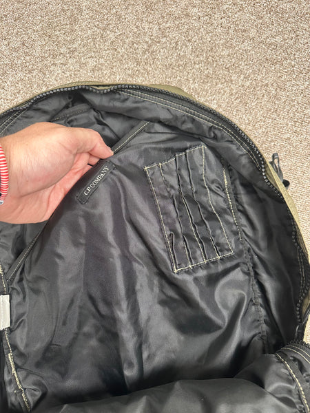 CP Company Garment Dyed Multi Section Backpack