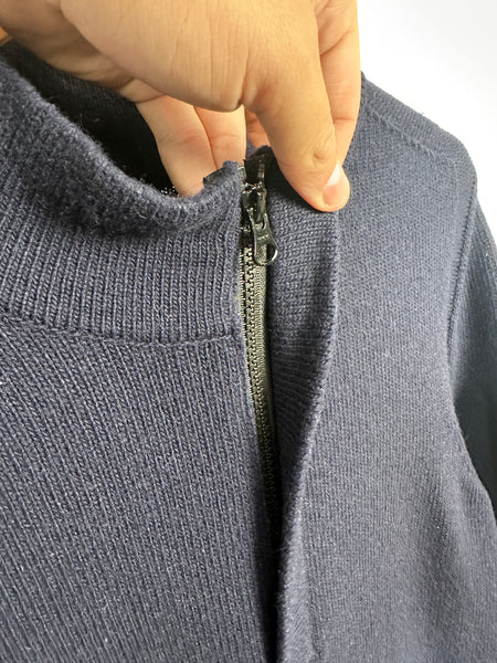 Stone Island Wool 1/4 Zip Pullover (L)