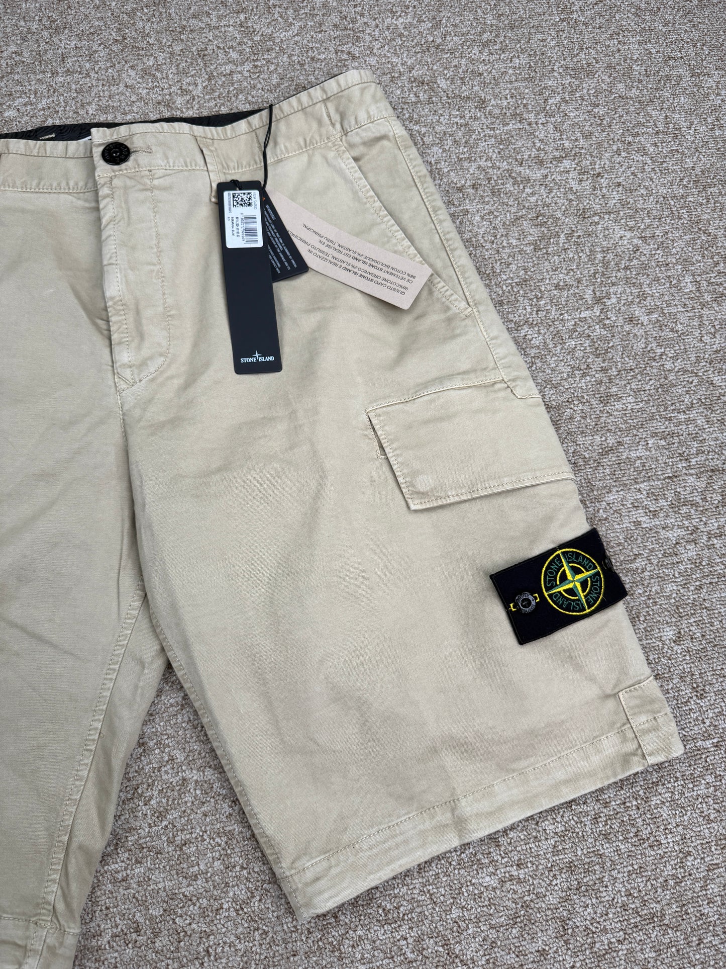 Stone Island Bermuda Cargo Shorts