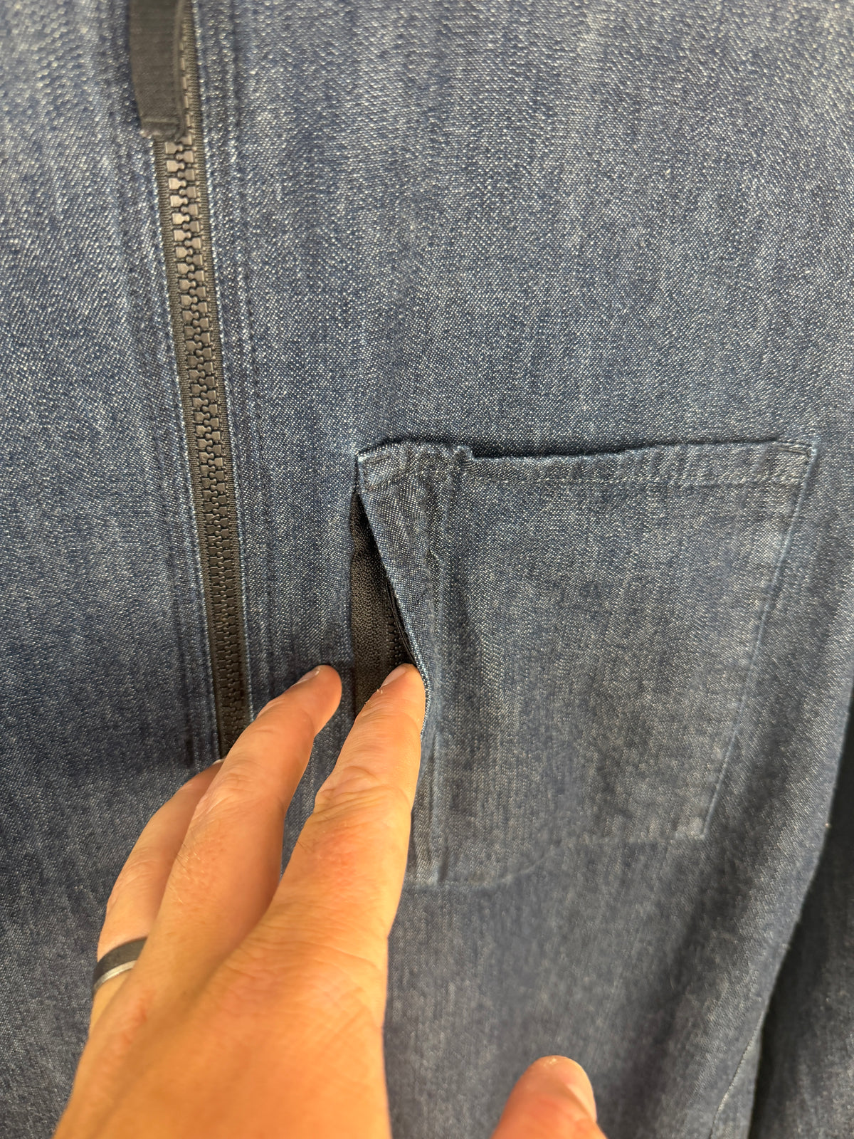 Stone Island Denim Style Overshirt