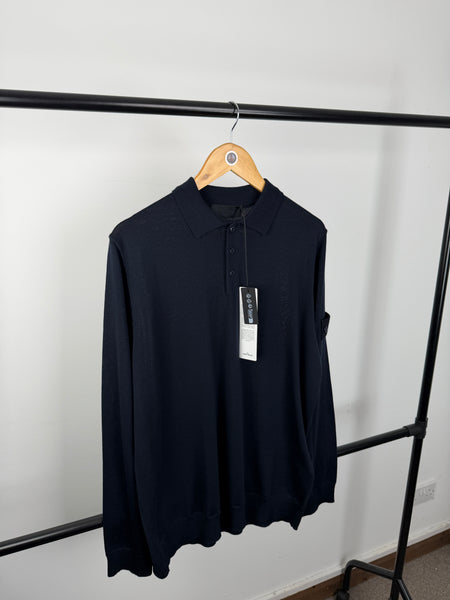 Stone Island Lana Wool Ghost Polo Shirt - BNWT (XL)