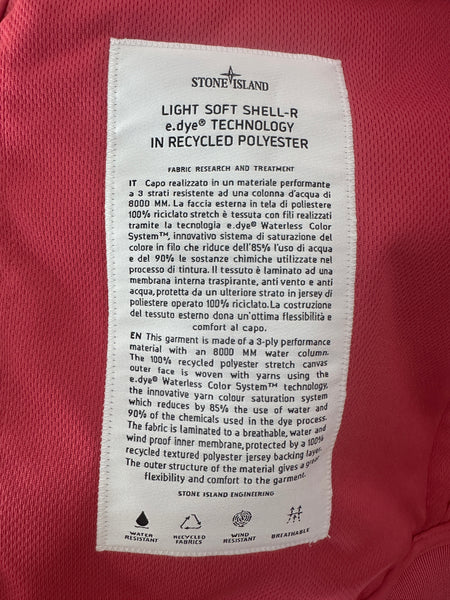 Stone Island Light Soft Shell R In Recycled Polyester