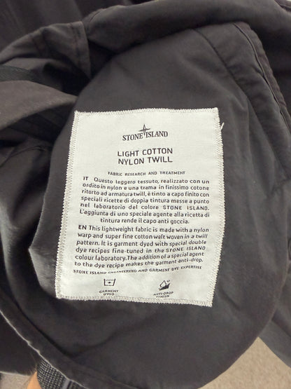 Stone Island Light Cotton Nylon Twill Mac Jacket